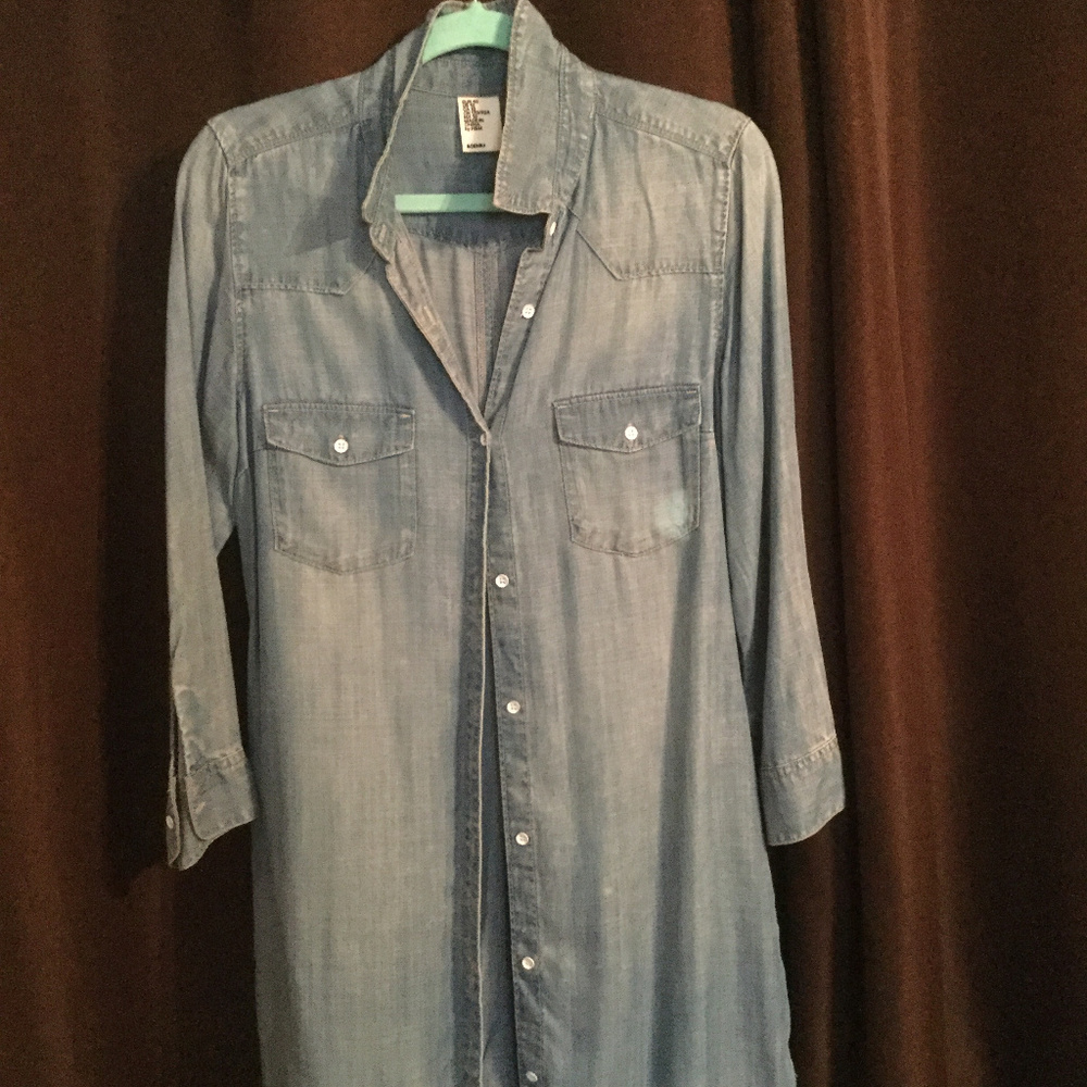 Jean Shirt Dress